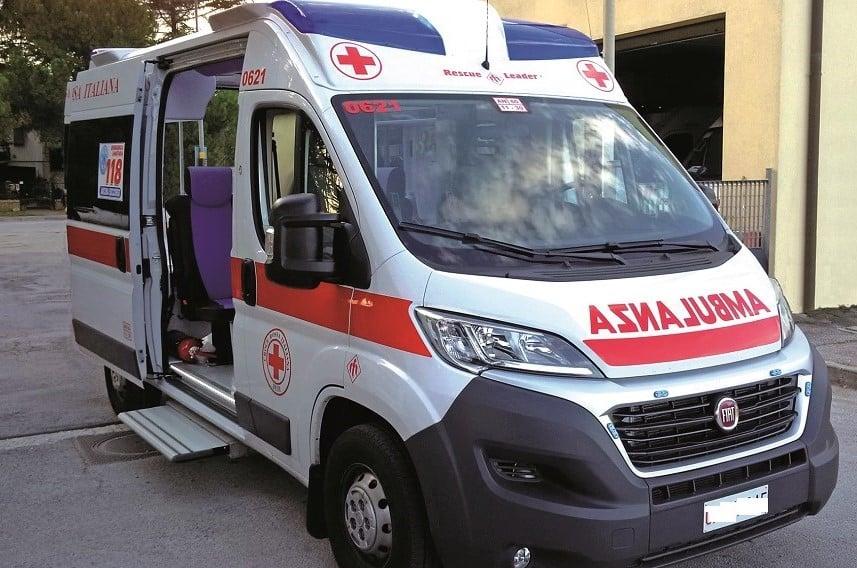 Ferita sulla cancellata mentre cerca di salvare il cane